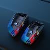 Applicable To BMW 5 Series Key Case New 3 Series Carbon Fiber Texture Key Case 7 Series Blade X5x6 Square X1x3 Shell Buckle