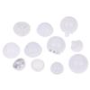 5Pcs Led Plastic Half-Bulb Bulb Makeup Mirror Bulb Plastic/Aluminum Base Shell Home Ceiling Restaurant Light Mirror Front Light