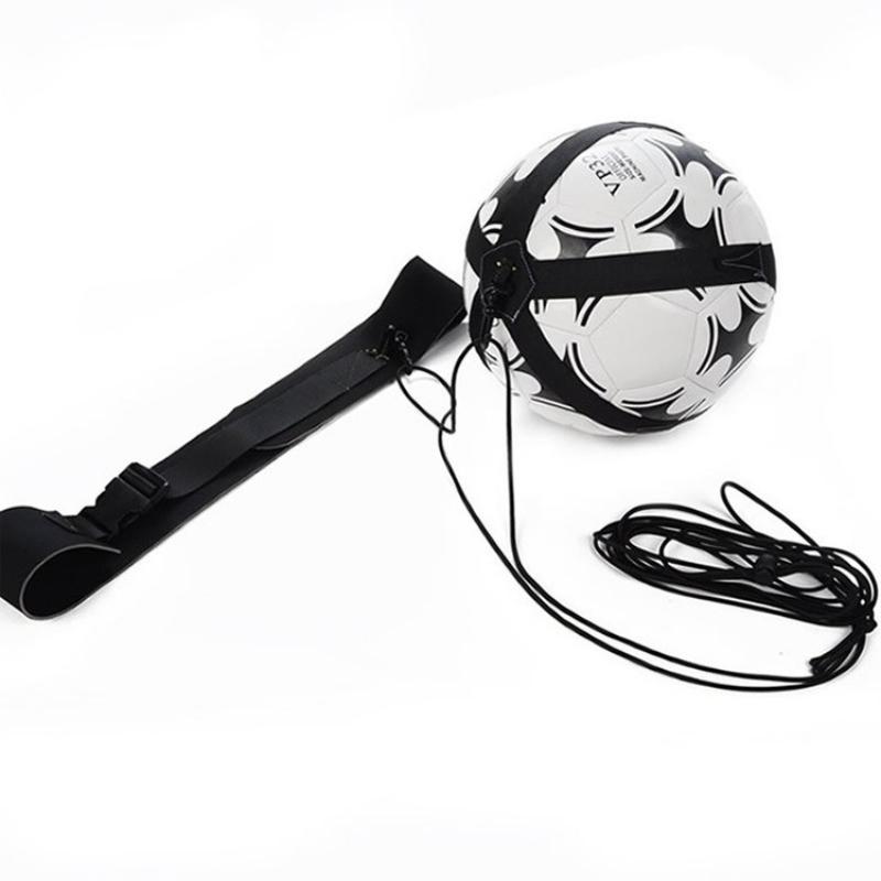 Football Dribbling Training Belt, a Single-person Training Tool, Adjustable Elastic Dribbling Belt, Auxiliary Kicking Device