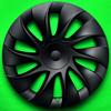 [Set of 4] 19-Inch Symmetrical Wheel Covers & Tire Caps for Tesla Model Y