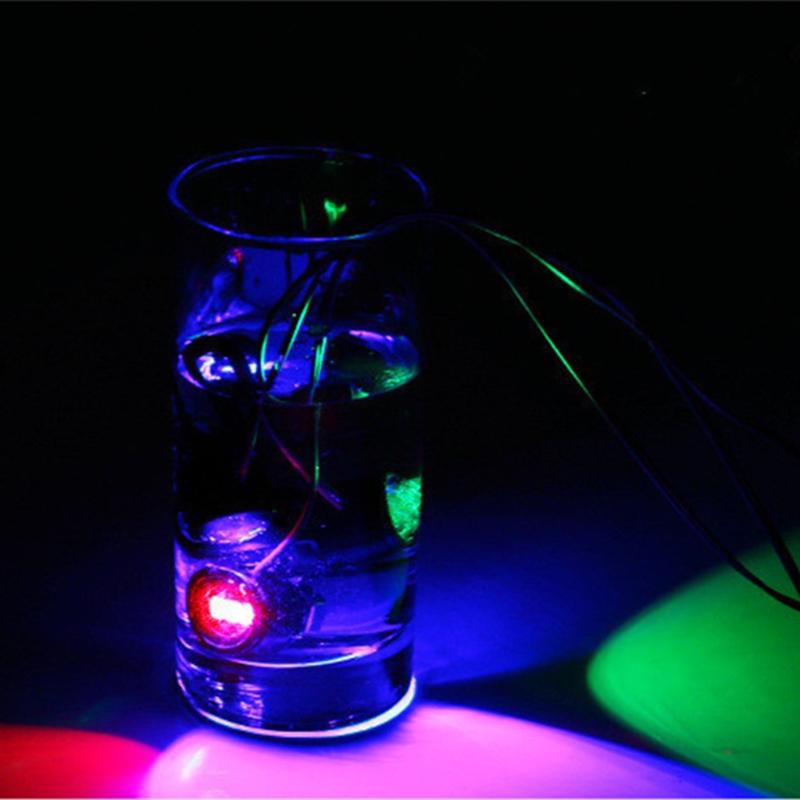 2Pcs Easy Installation Motorbike Strobe Spotlight Portable Eagle Eye Light Round LED Strobe Lights