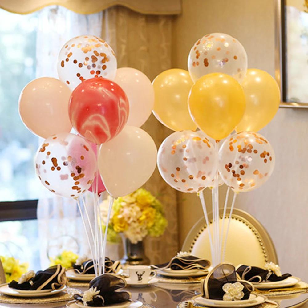 1/3pc Birthday Balloon Stand Kit With Base And Pole 70/130/160cm DIY Balloons Holder Wedding Birthday Graduation Party Decor