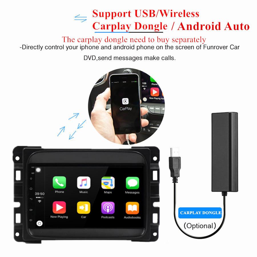 7" Android 11 Car Radio Stereo Player GPS Navi Head Unit For 2012-2017 Dodge RAM