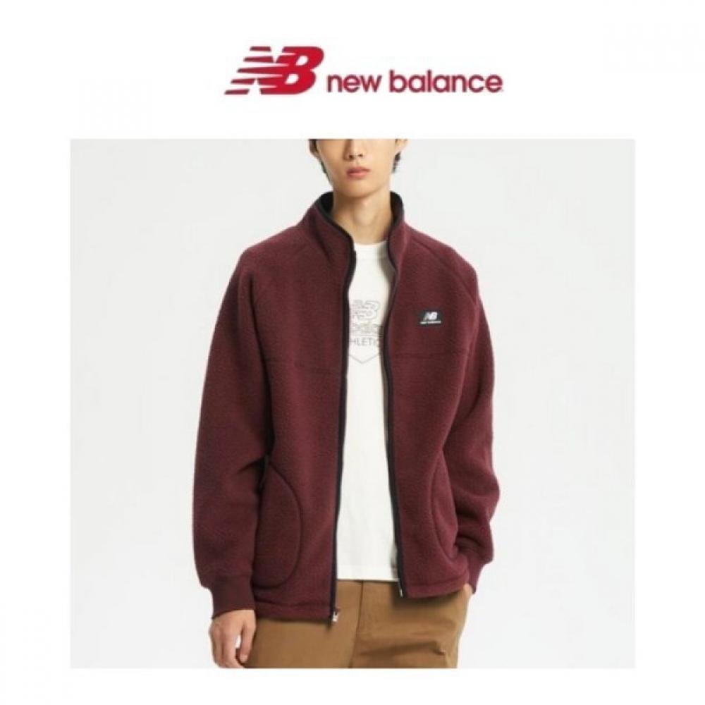 

New Balance Half Club Polar Fleece Full Zip Up Nbmdd4s131 20 Red/100