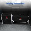 1pcs Sundries Stowing Tidying Box  Auto Trunk Storage Box for Mitsubishi Lancer 10 Xpander Pajero 4 Montero V73 Triton Evolution