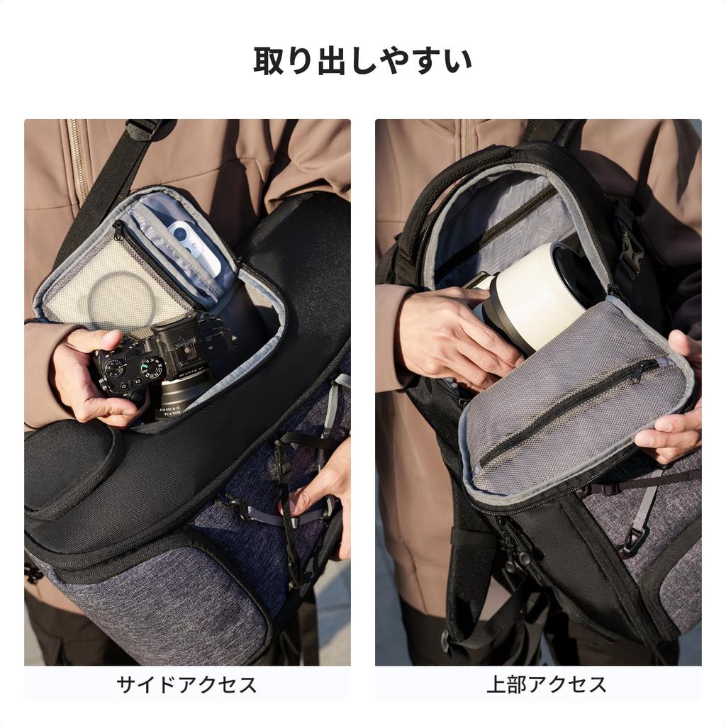 Concept Camera Large Backpack for and Other Compatible with PCs and and Ideal for and Outdoor Photography K&F Backpack, Stylish, Capacity,