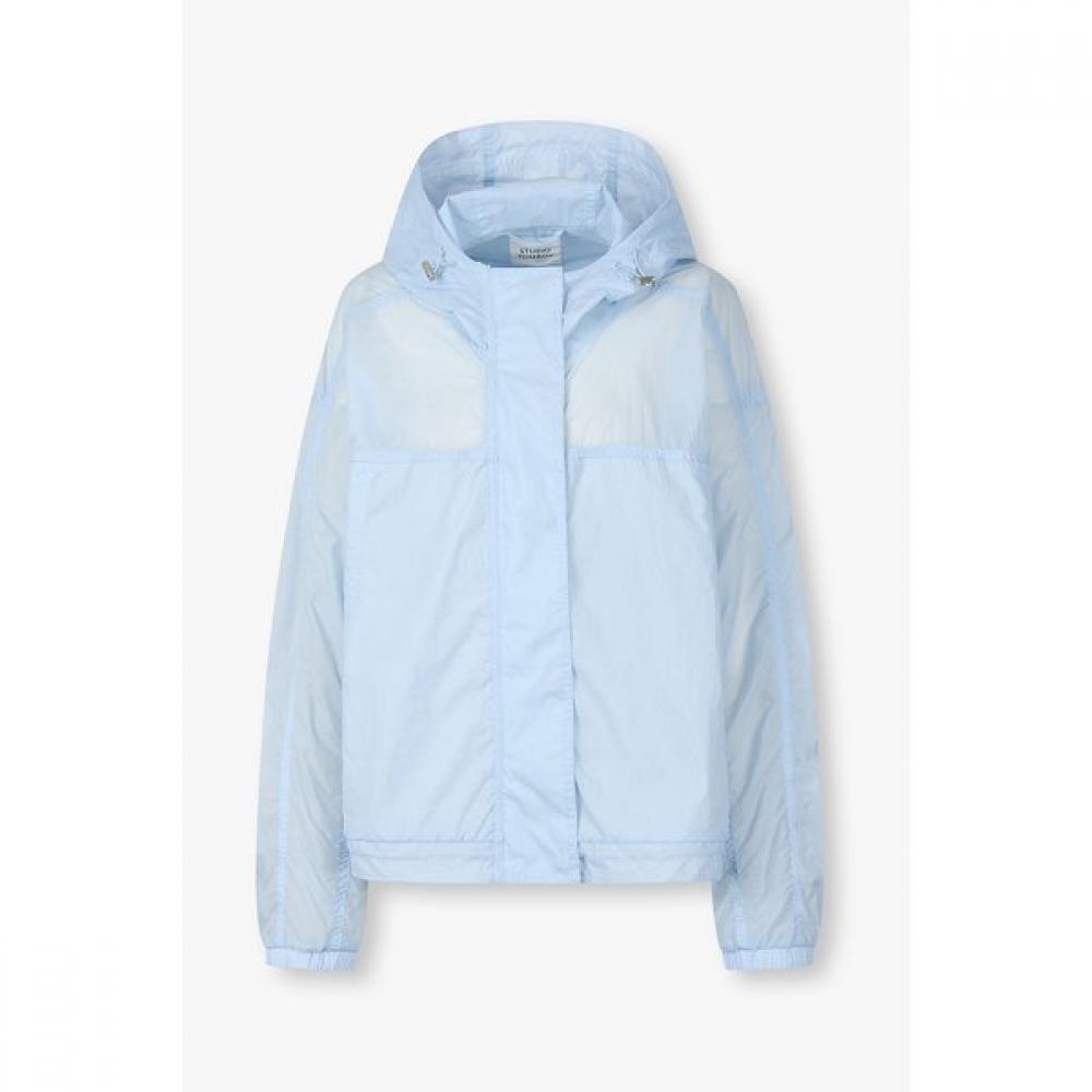 Studio Tomboy Light Hood Zip Up Jumper  9176213981 light blue