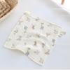 Cotton Washcloth Baby Muslin Face Towel for Delicate Skin 4-layer Absorbent Muslin Hand Washing Towel Newborn Burp Cloth