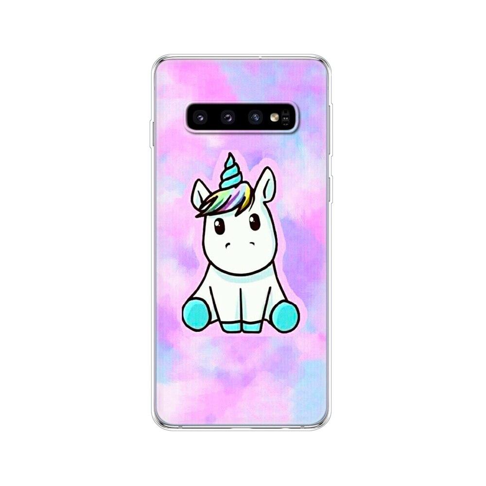 For Samsung Galaxy S10 Case S10Plus Silicone TPU Cover Phone S10 E Case On For Samsung S10 Plus G975F S 10 SM-G973F Transparent