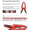 Ergonomic Design Spring Clamp Extended Nose Locking Pliers Flexible Fixing Clamp  For Woodworking