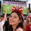 Pack Of 6pcs 2026 Soccer Event Flag Headbands For Fan With Elastic Design Creative Multiple Country Theme Headdress