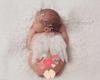 1set Cute Newborn Angel Feather Wings with Baby Girl Leaf Headband Hair Accessories for Infant Photography Props
