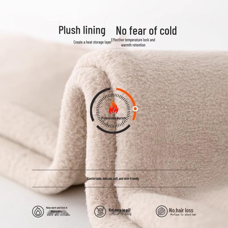 Langsha Girls' Fleece-Lined High-Waist Tights