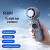 2026 Handheld Ice Pack Cooling Fan: Digital Display, 199-Speed USB-Powered Portable Turbo Fan