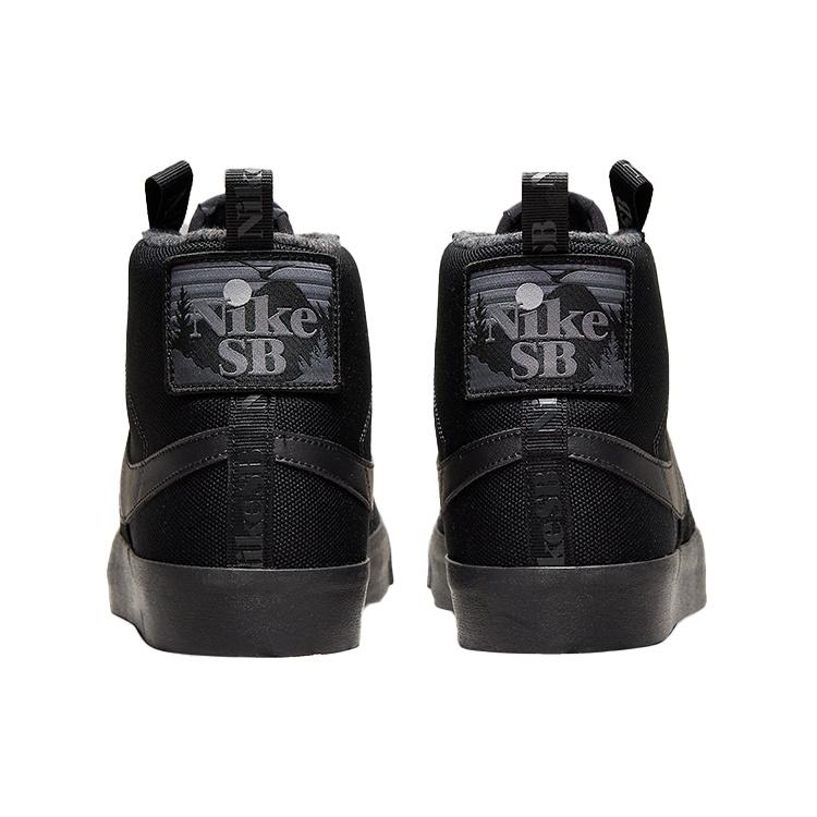 Nike Blazer Mid Premium SB 'Acclimate Pack - Triple Black' Men's DC8903-002