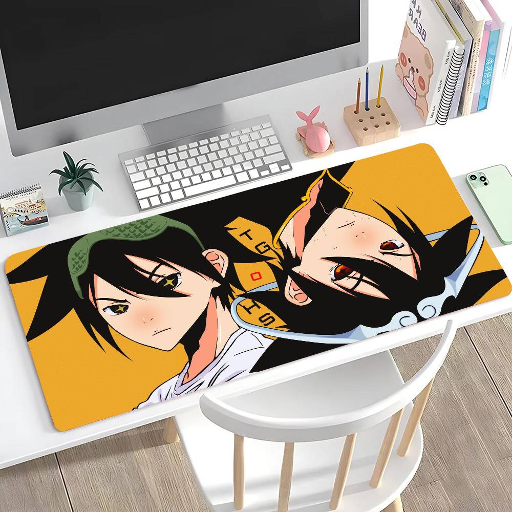 The G-God Of High School Anime Mousepad Mouse Mat Desk Mat With Pad Gaming Accessories Prime Gaming XXL Keyboard Pad Padding M