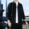 JEEP SPIRIT Men's Turn-Down Collar Workwear Shirt Jacket