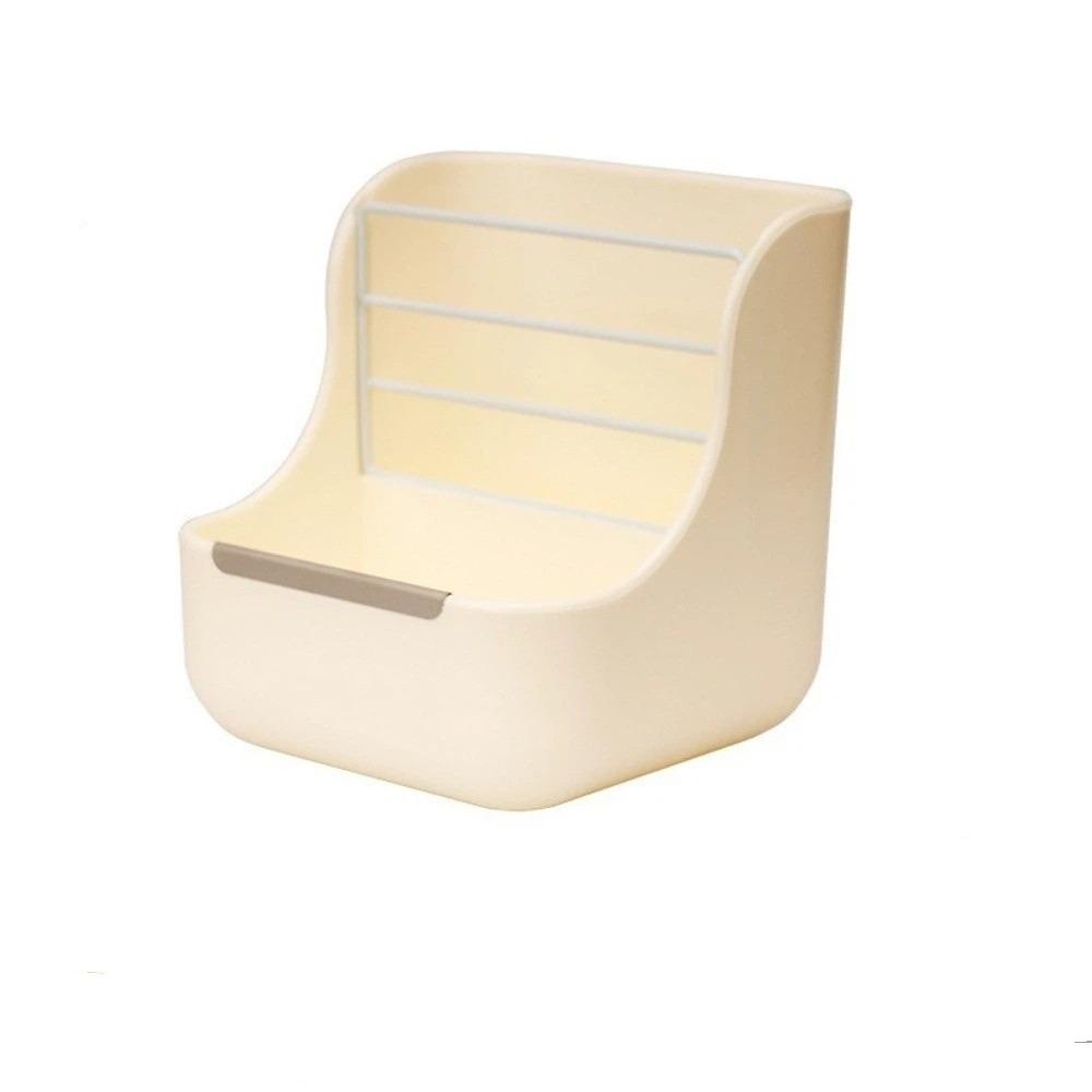 Fixed Grass Rack Rabbit Hay Rack Indoor Use Small Animal Feeder Hay Feeder Small Animals белый