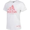 Adidas KC Tee BC BJ Logo Outdoor Casual Sports Crew Neck Short Sleeve T-Shirt Women Tops White DY8731