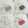 Pearl Handheld Small Square Bag With Lace Chain For Casual Travel And Spring Style