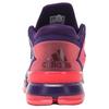 Adidas Basketball Versatile Comfortable Non-Slip Durable High-Top Basketball Shoes Men Sneakers Purple Red AQ8553