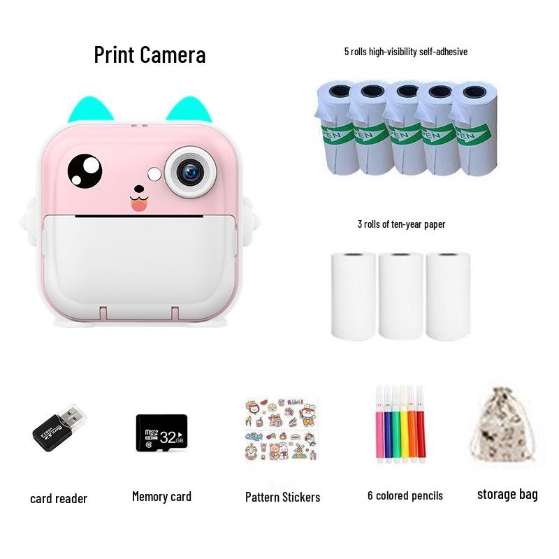 Q5 Polaroid Kinder HD Cartoon Digitalkamera für Fotos & Videos