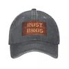 Rust Bros Logo from Rust Valley Restorers Baseball Cap Military Tactical Cap Christmas Hat Hood Luxury Women Unisexs