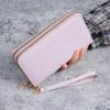 Women's 2024 Large Capacity Double Zipper Clutch Wallet - Multifunctional Phone and Coin Storage