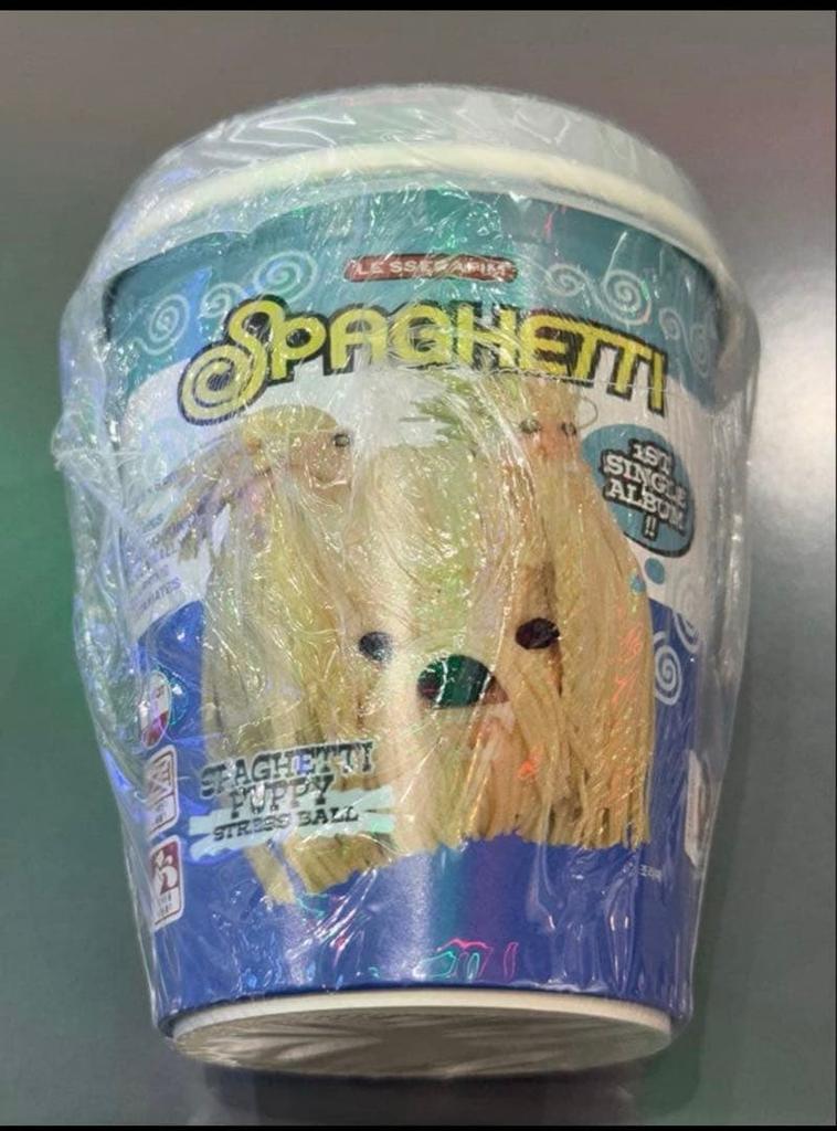 [USED] LESSERAFIM Lucera SPAGETHI STRESS BALL Ver