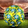 CBF Brazil Indoor Soccer Ball Size 5 Colorful All Ages Machine Stitched PVC Competition Ready Durable High-Bounce
