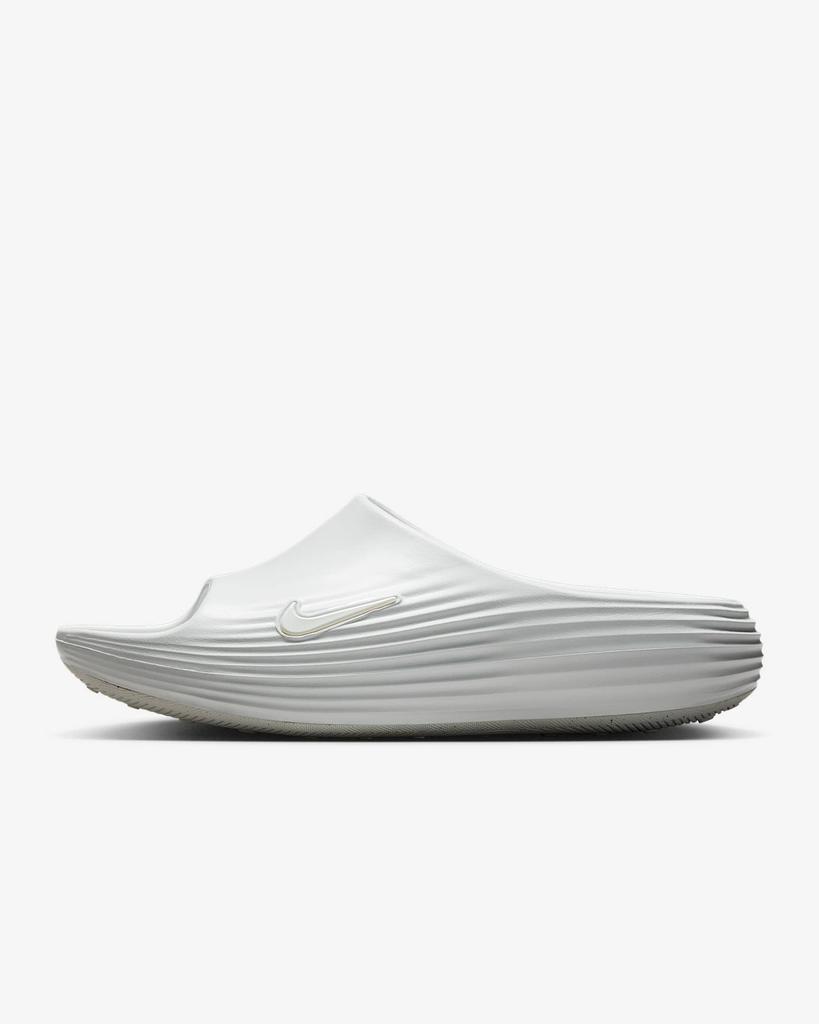 HV4479-100 Nike ReactX Rejuven8 Slide Triple White (Men's)