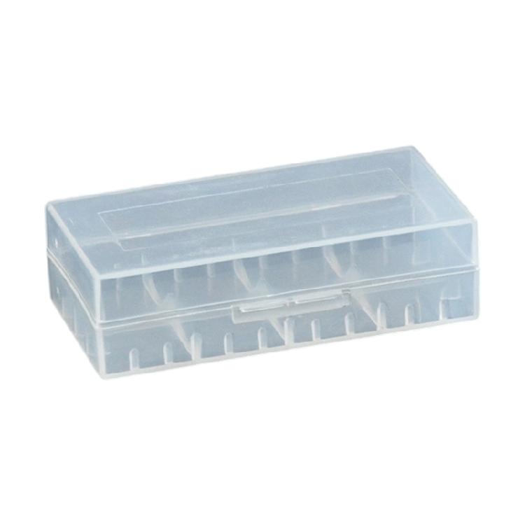 Portable Battery Storage Box For 18650 /26650 Cells Case Holder Features Clear Cover And Sturdy Construction Case