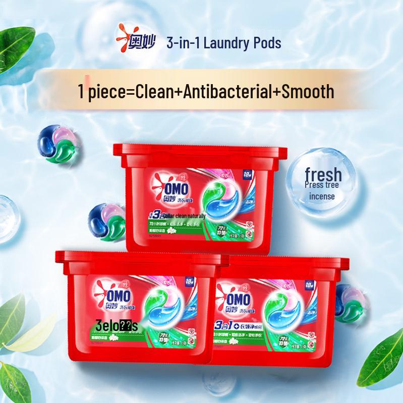 Omo 3-in-1 Laundry Pods