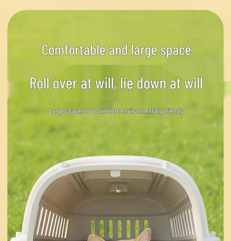 Portable Pet Space Capsule Carrier for Cats and Dogs