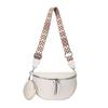 Crossbody Sling Bag Women Leather Shoulder Bag Crossbody Purse with Adjustable Shoulder Strap Chest Belt Bum Bag for Travel Daily Errands