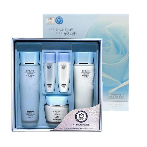 

3w Clinic Ultra-Moisturizing Excellent Whitening 3-Piece Set Skin Toner Cream (15548994)