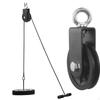 Fitness Pulley Cable Set Extension Wire Lightweight Premium Practical Equipment Replacement