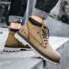 Fashion Autumn and winter men's boots Retro and British styles Outdoor Fashion Street Warm trendy youth shoes high quality 38-47
