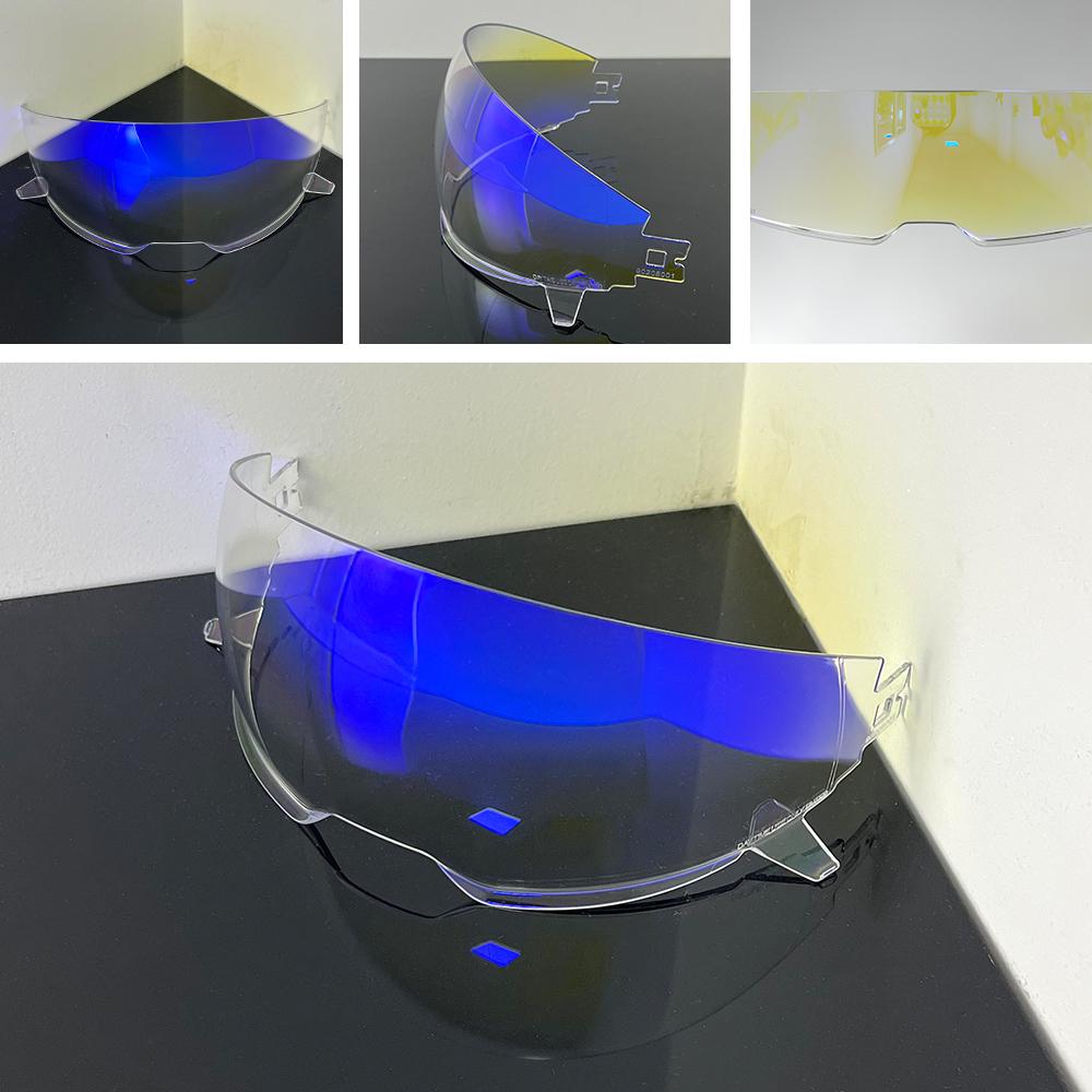 Street Fighter Visier für MT Street Fighter SV Helm Gesichtsschild Linsenersatz UV-Schutz Visiere Helm Motorrad Staubdicht