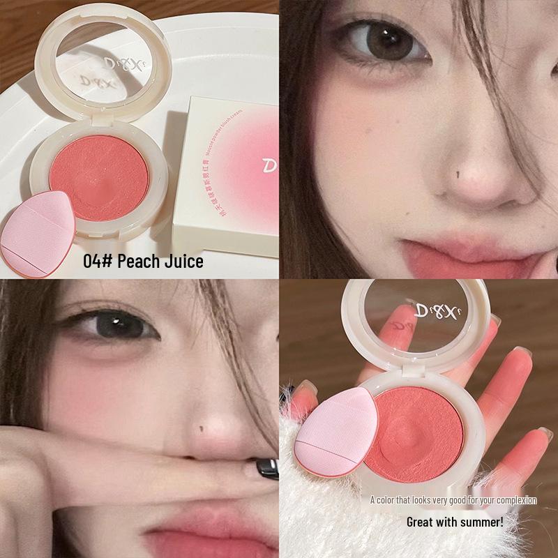 

Di&Xi Peach Blossom Mousse Blush Cream - Natural Youthful Korean Style