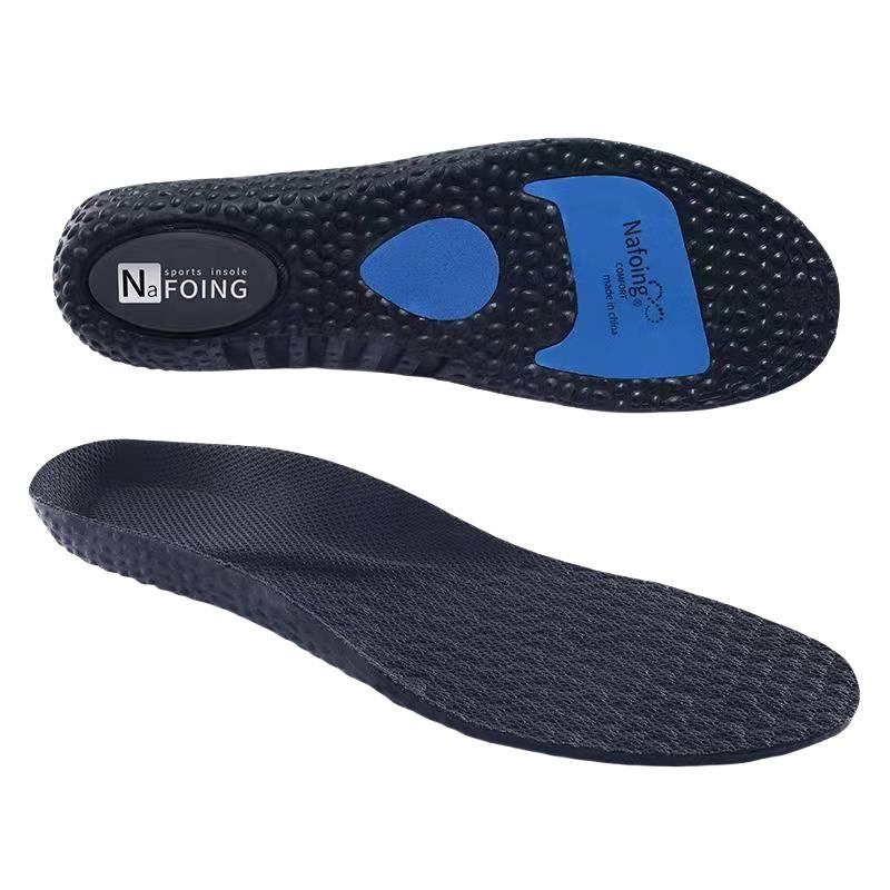 Sport Insoles for Shoes Sole Shock Absorption Deodorant Breathable Cushion Running Insoles For Feet Man Women Massage Care Pads