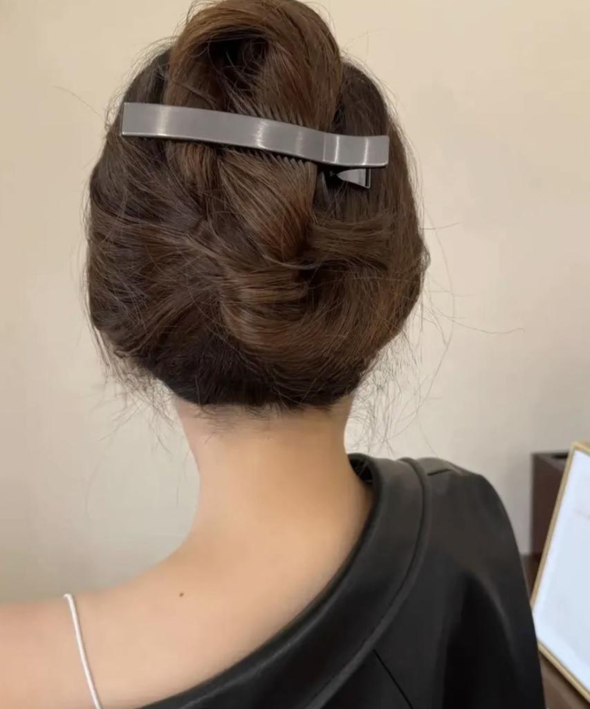 Heita Ash Silver Grey Hair Pin Ash Silver Grey Hair Pin Accessory