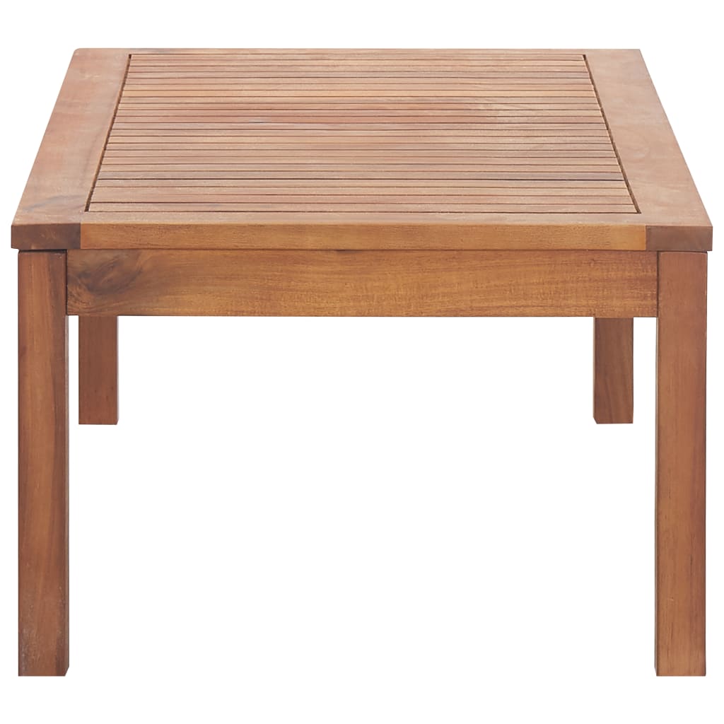 Garden Lounge Set with Cushions 4 Piece Solid Acacia Wood