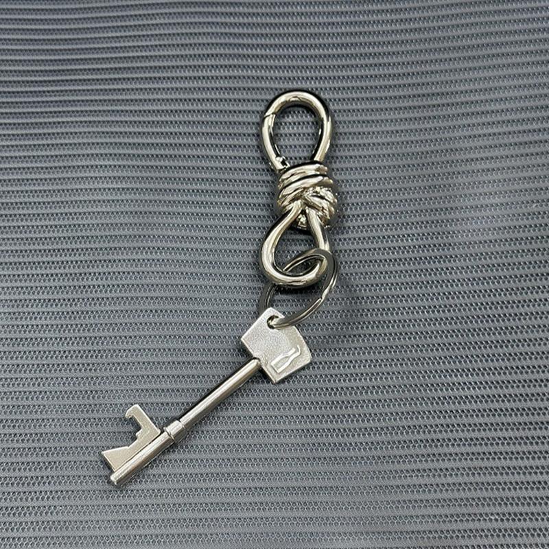 New Keychain Unisex Couple Key Ring Knot Buckle Butterfly Buckle 8-Shaped Buckle Original Design Keychain Pendant Accessories