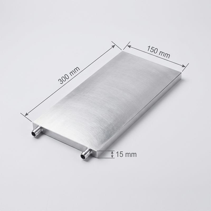 SysCooling Aluminium Vandkølingsblok CPU GPU Væskekøler Køleplade PC Custom DIY Industriell Form Varmeafledningsplade