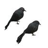 Realistic Halloween Decoration Crow Lifesize Scary Decor for Haunted Decor Halloween Crow