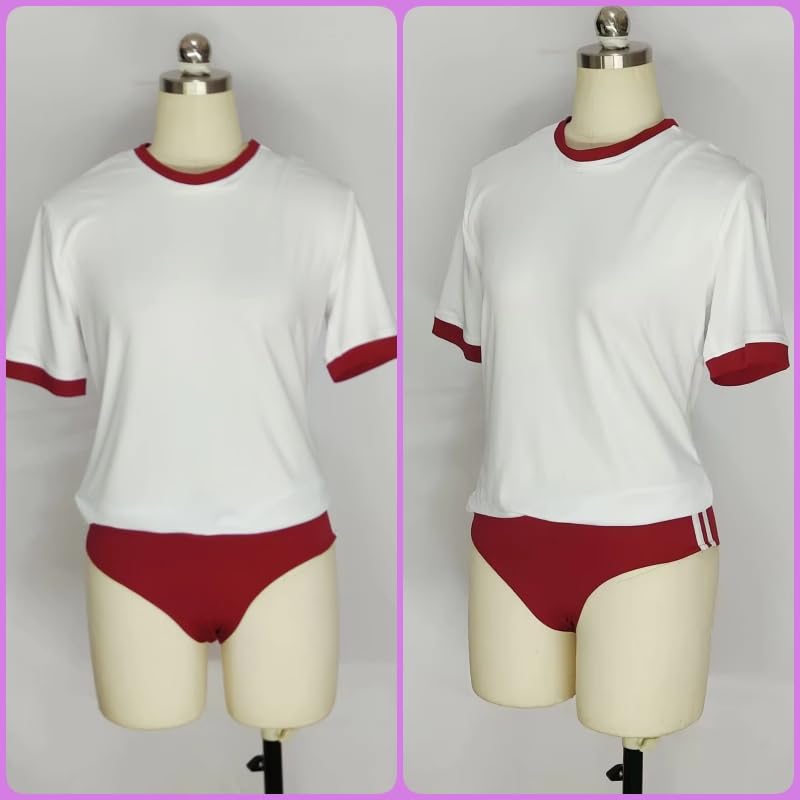 Blue Archive Ako Amaame Gym Uniform Cosplay Costume for and Anime Costume for School and Special Amaame Gym Size [qiqiCOS] (Blue Archive) Men, Women,