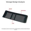 For BYD Dolphin Car Center Console Tray Central Lower Layer Storage Box Car Interior Storage Organizer Stowing Tidying