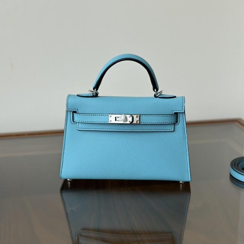 19 Element EP Leather Wrist Strap Five Metal Single Leather Strap Crossbody Mini Fashion Womens Bag