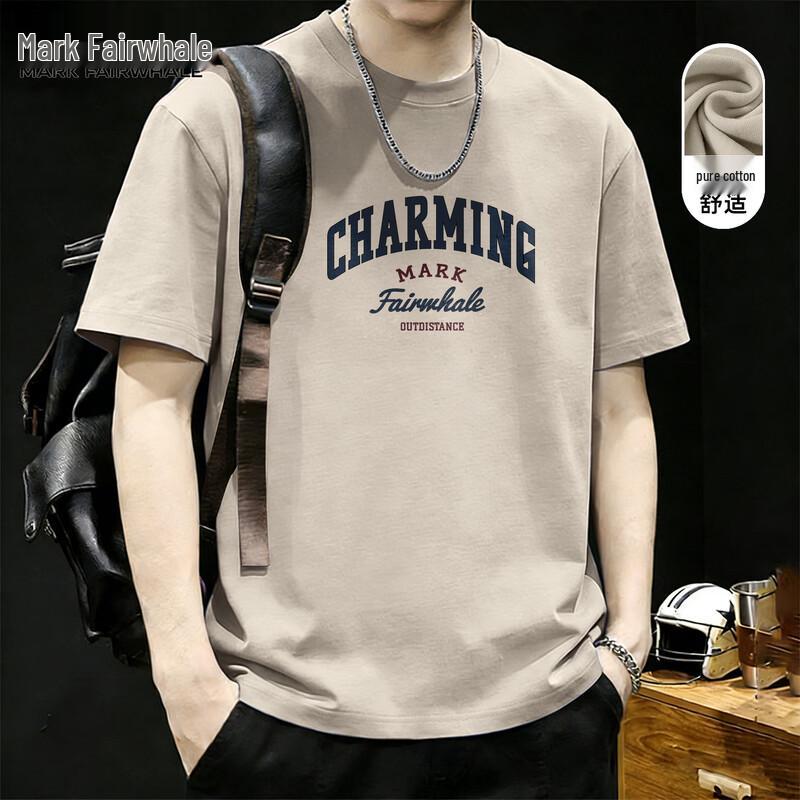 Mark Fairwhale Men's Vintage Printed Cotton T-Shirt